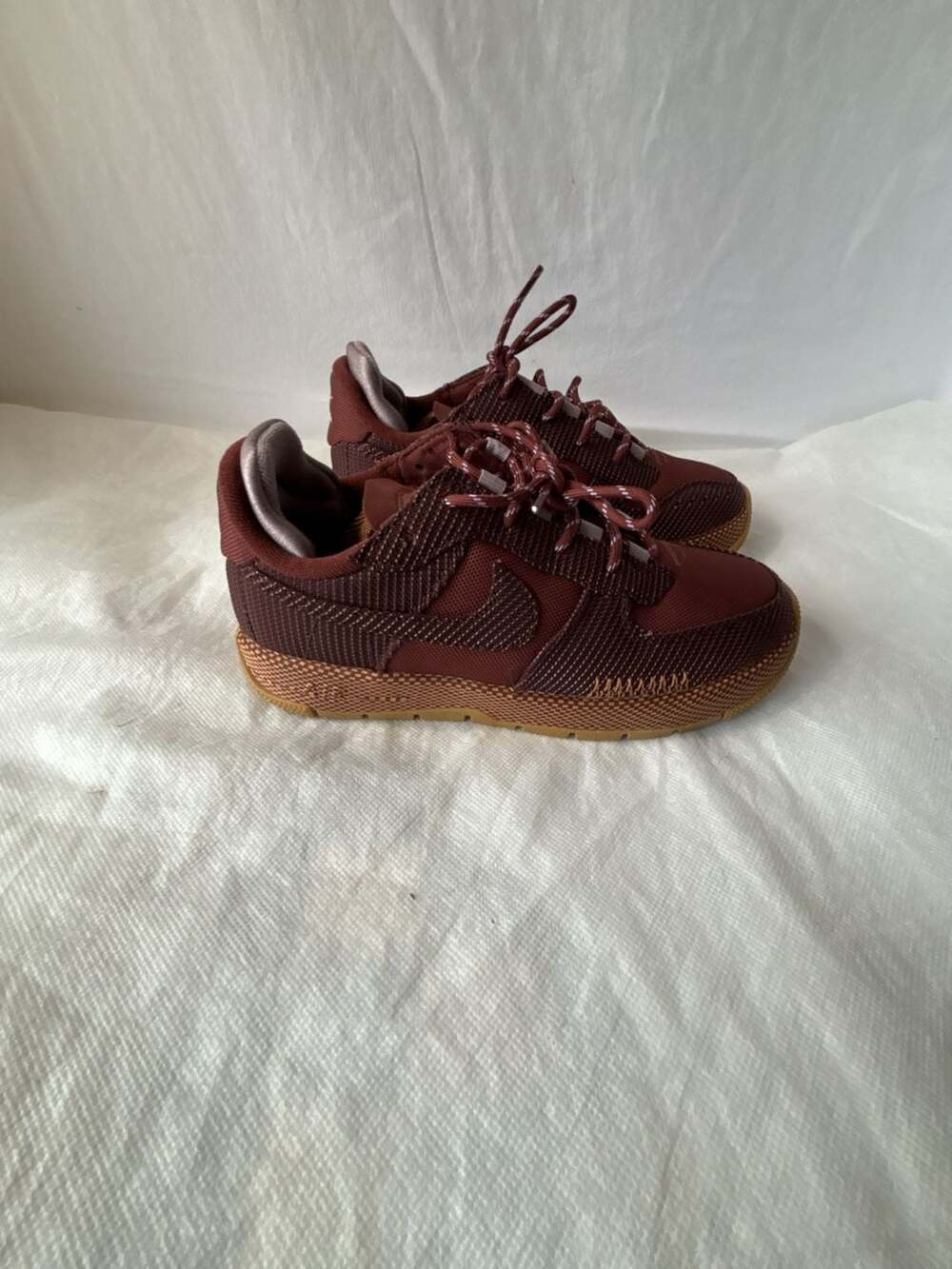Nike Air Force 1 Wild Women's Size 6.5 Brown Sneakers FB2348-202